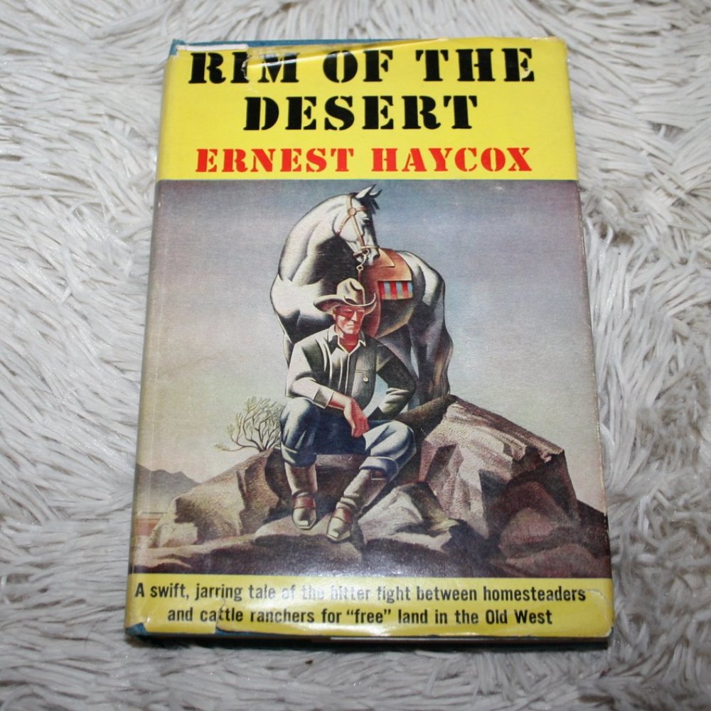 1945 Rim of the Desert Vintage book hardcover (Ba)
